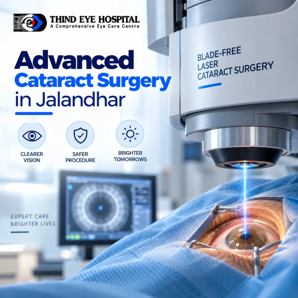 Blade-Free Cataract Surgery in Jalandhar