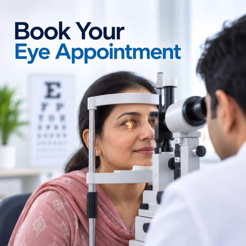 Booking an Eye Appointment in Hoshiarpur