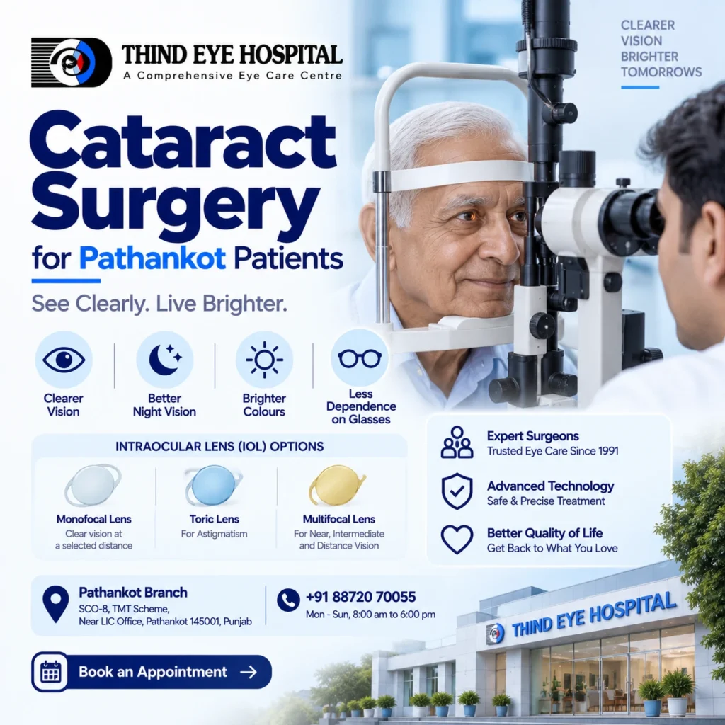 Cataract Surgery for Pathankot Patients