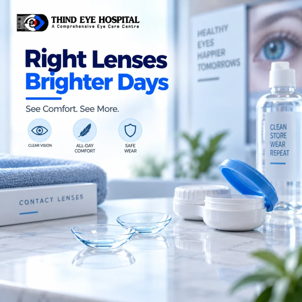 Choosing Contact Lenses Types, Safety and Care