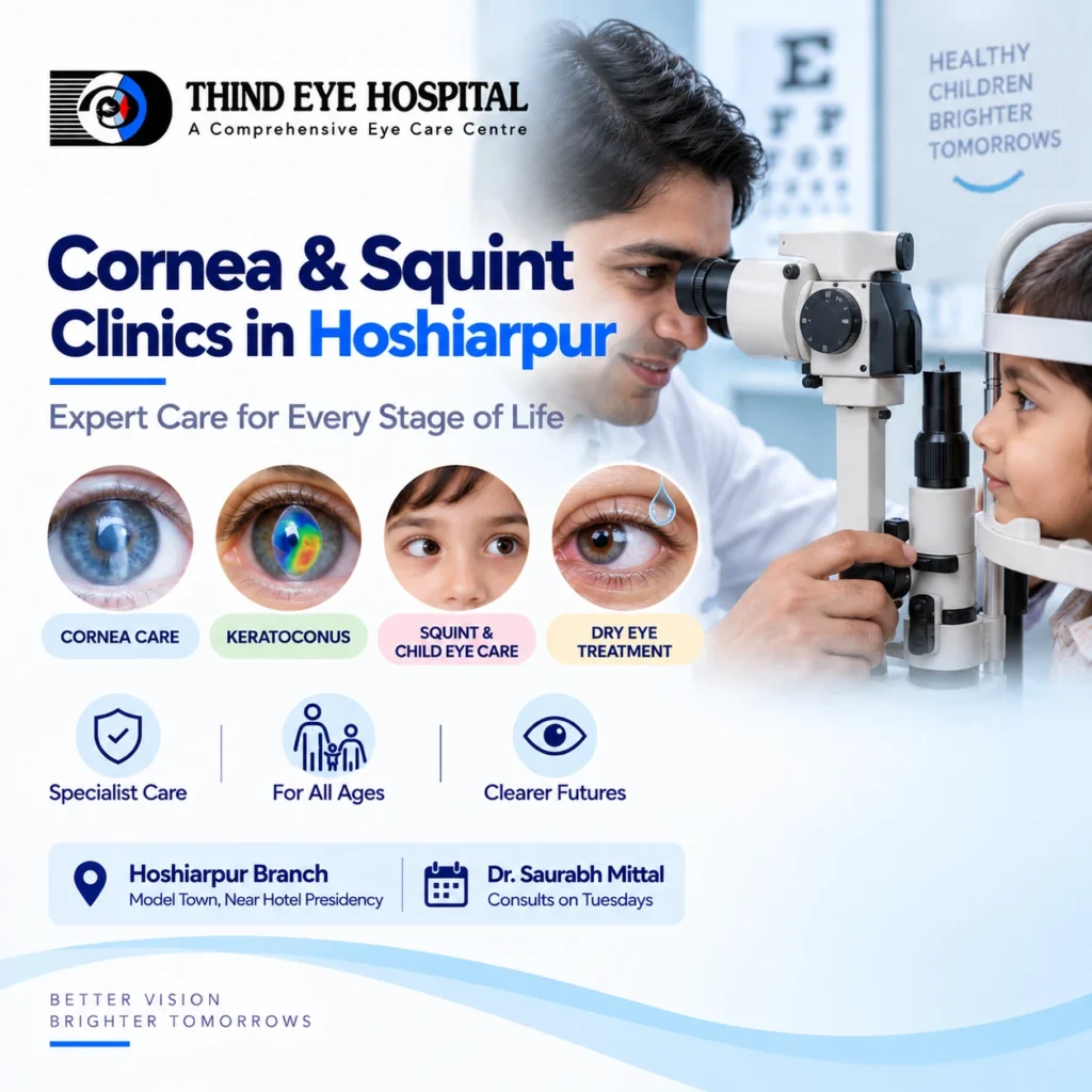 Cornea and Squint Clinics in Hoshiarpur