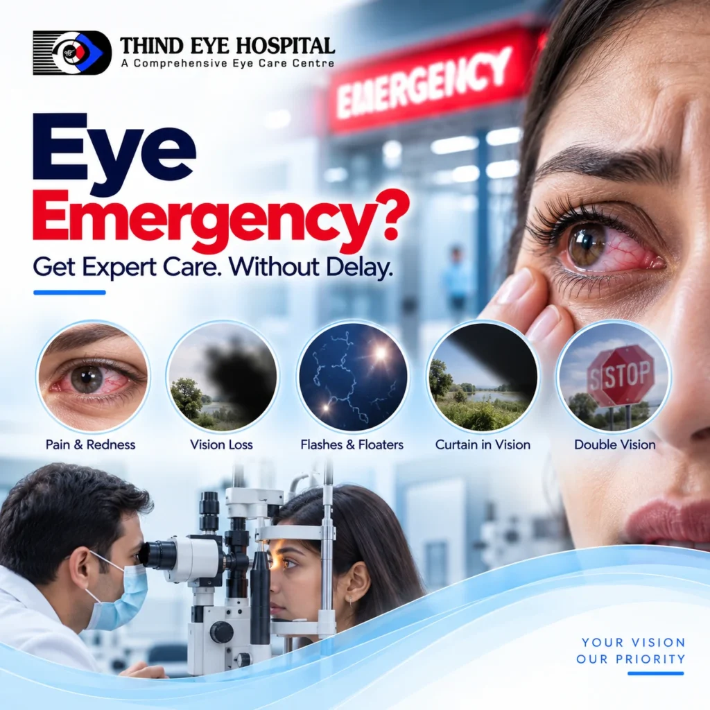 Emergency Eye Care in Jalandhar When to Come Immediately