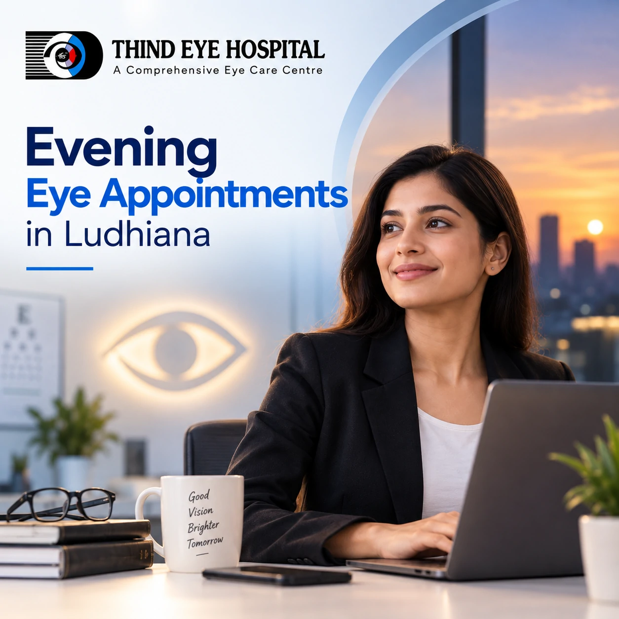 Evening Eye Appointments in Ludhiana for Working Professionals