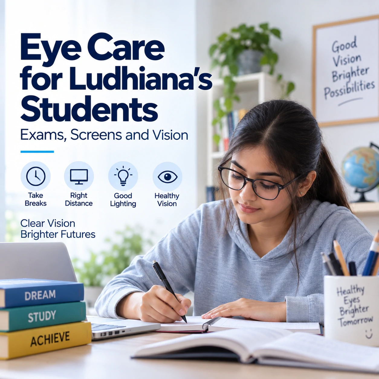 Eye Care for Ludhiana’s Students: Exams, Screens and Vision