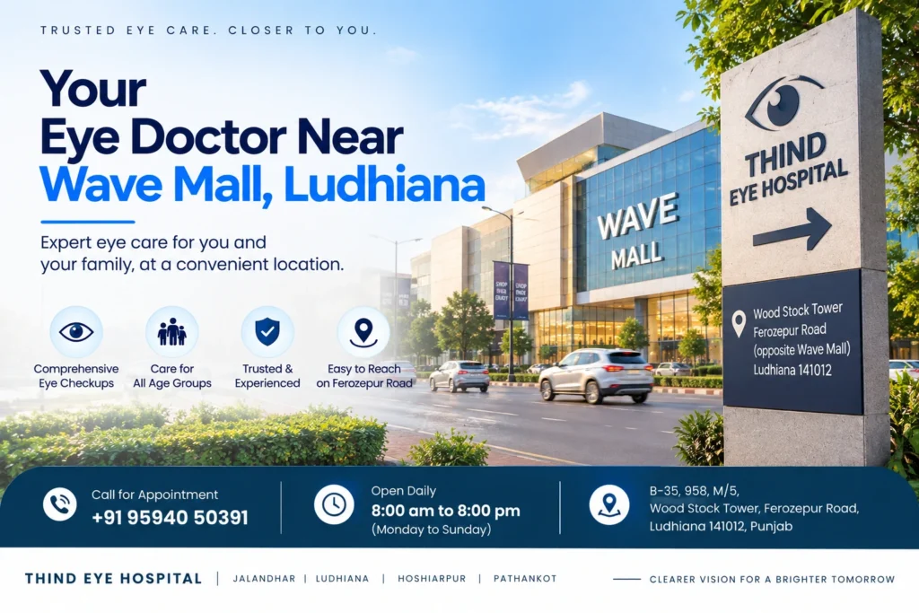 Eye Doctor Near Wave Mall, Ferozepur Road How to Reach Us