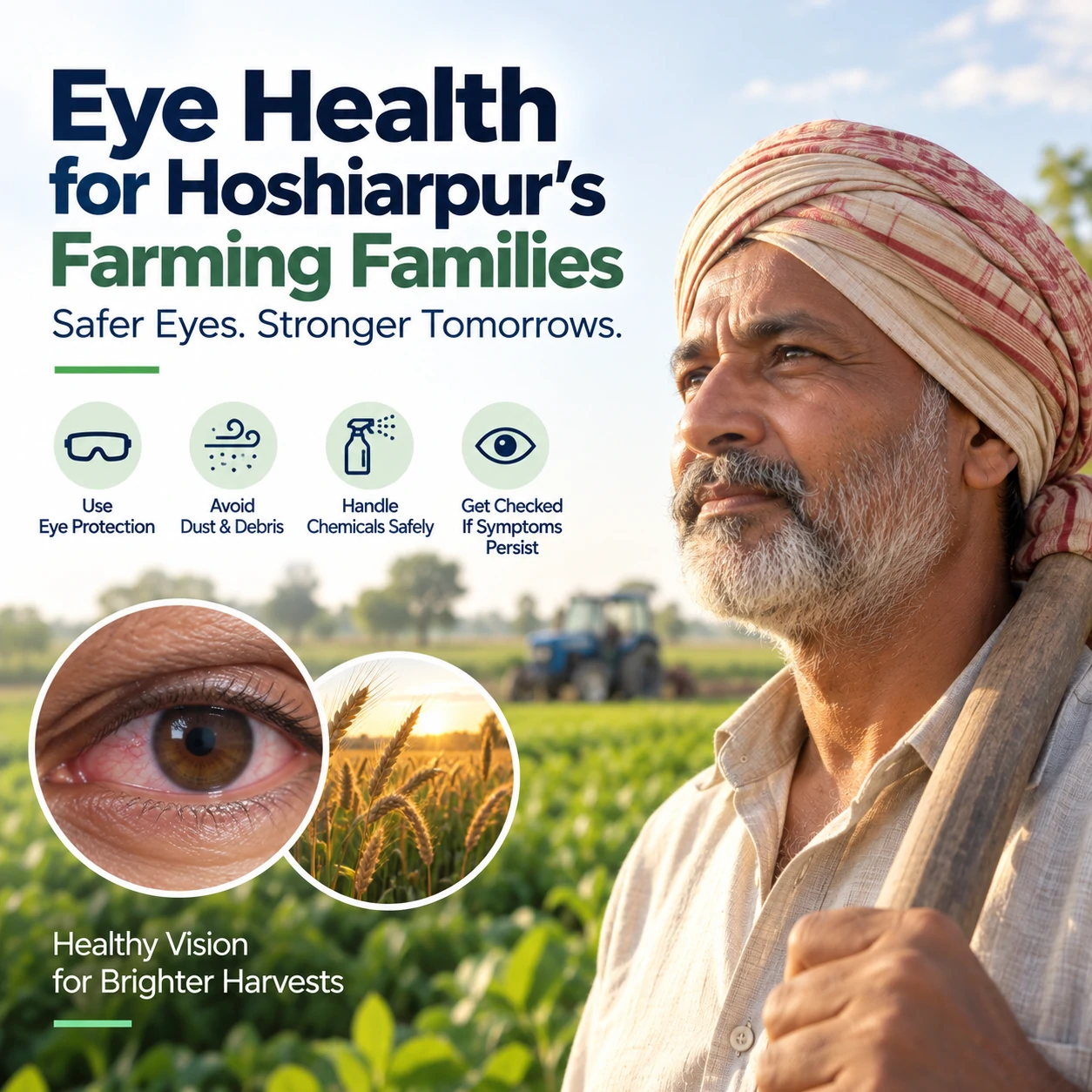 Eye Health for Hoshiarpur’s Farming Families: Farm Eye Injury Treatment