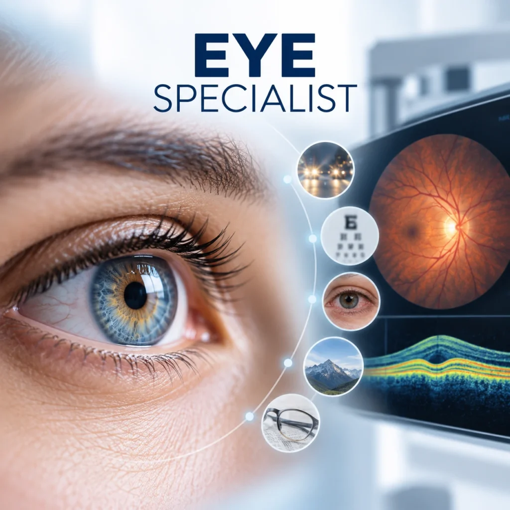 Eye Specialist in Pathankot Who Consults and When