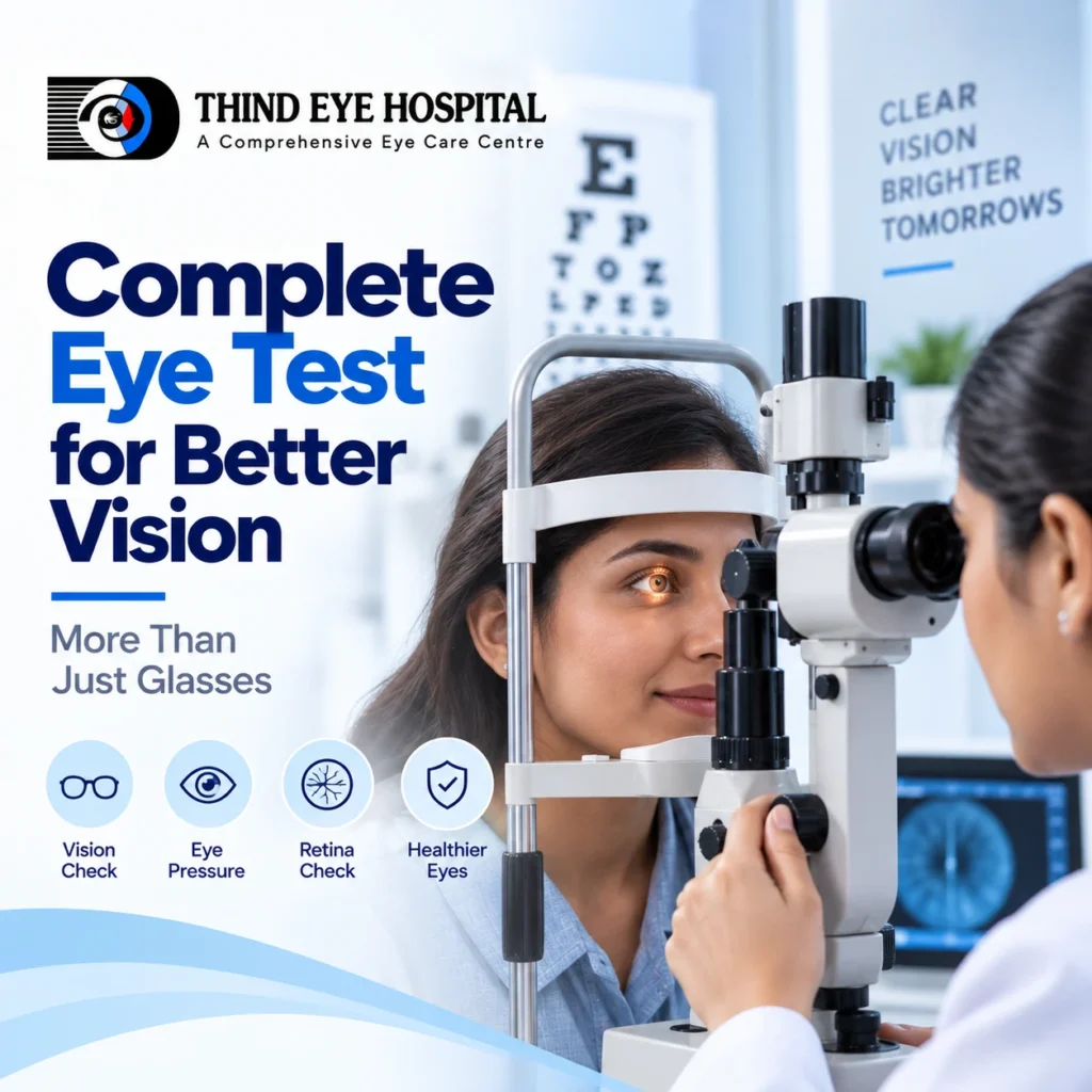 Eye Test in Jalandhar What It Covers and How Long It Takes