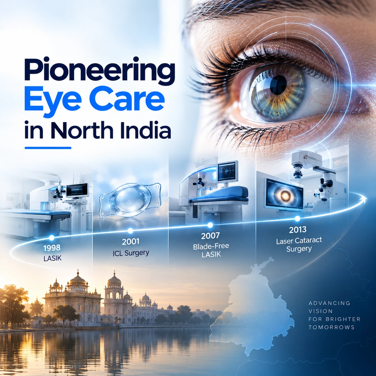 Firsts in Eye Care: Innovations Brought to North India
