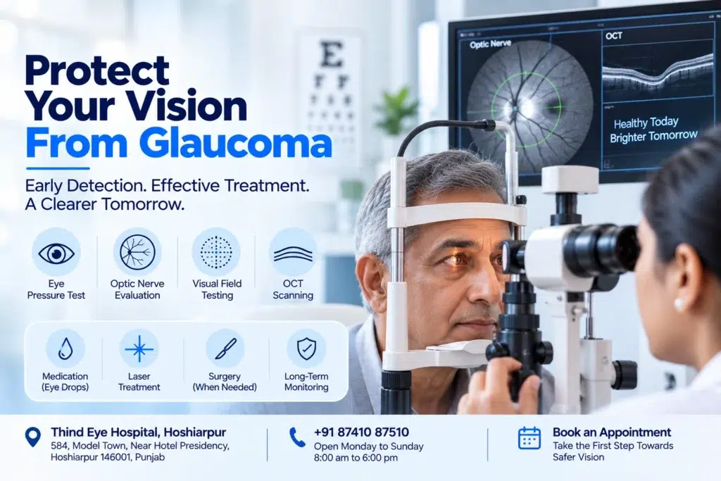 Glaucoma Clinics in Hoshiarpur Testing and Treatment