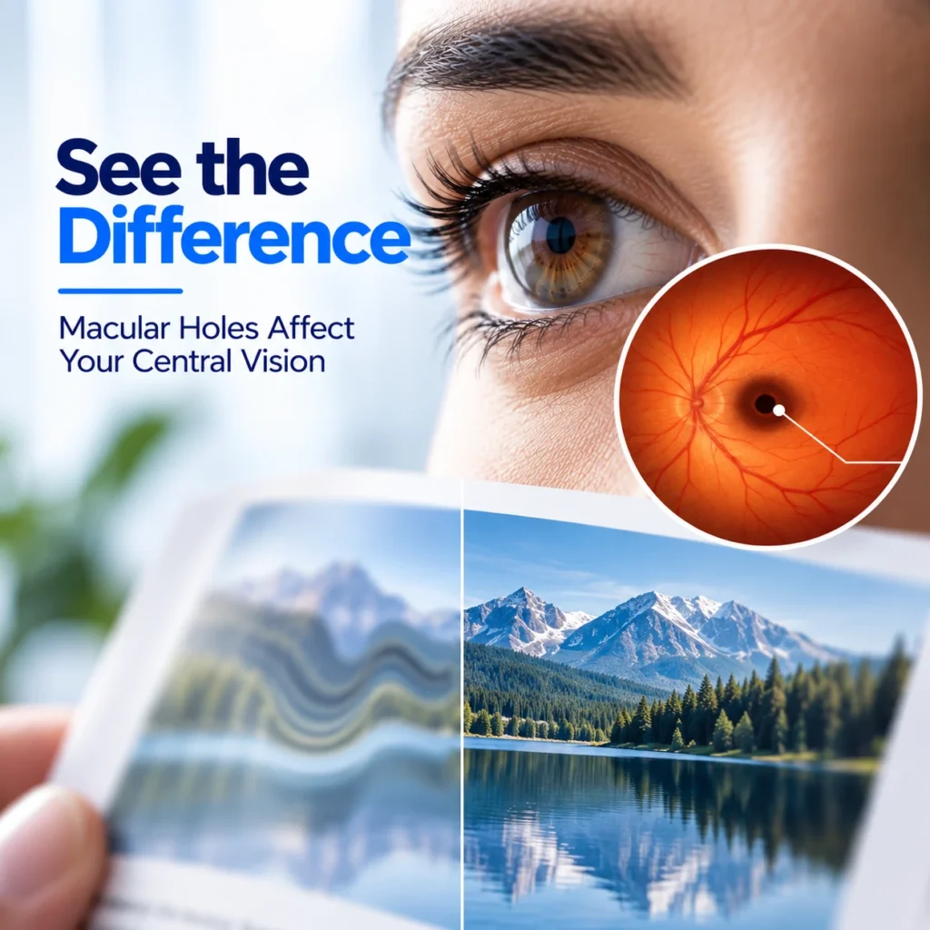 Macular Hole Symptoms Diagnosis and Surgery