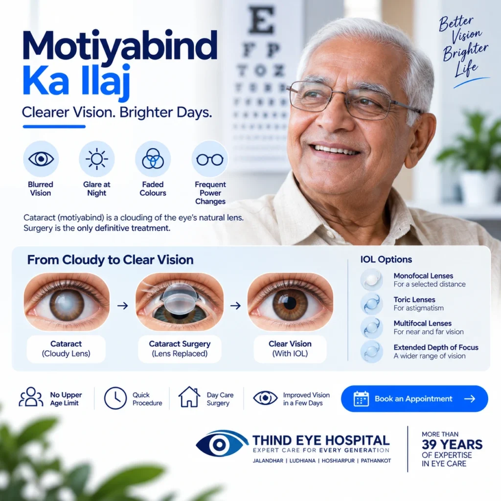 Motiyabind Ka Ilaj Cataract Explained in Plain Language