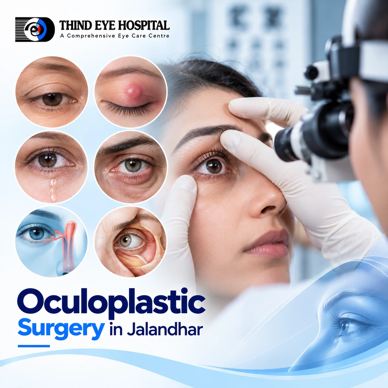 Oculoplastic Surgery in Jalandhar: Eyelids, Tear Ducts and Orbit