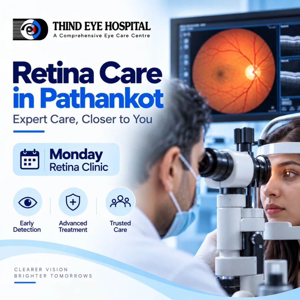 Retina Care in Pathankot Monday Clinics