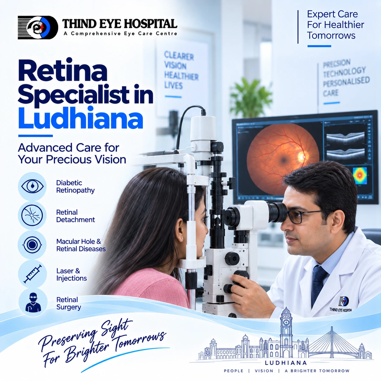 Retina Specialist in Ludhiana: Conditions Treated and When to Come