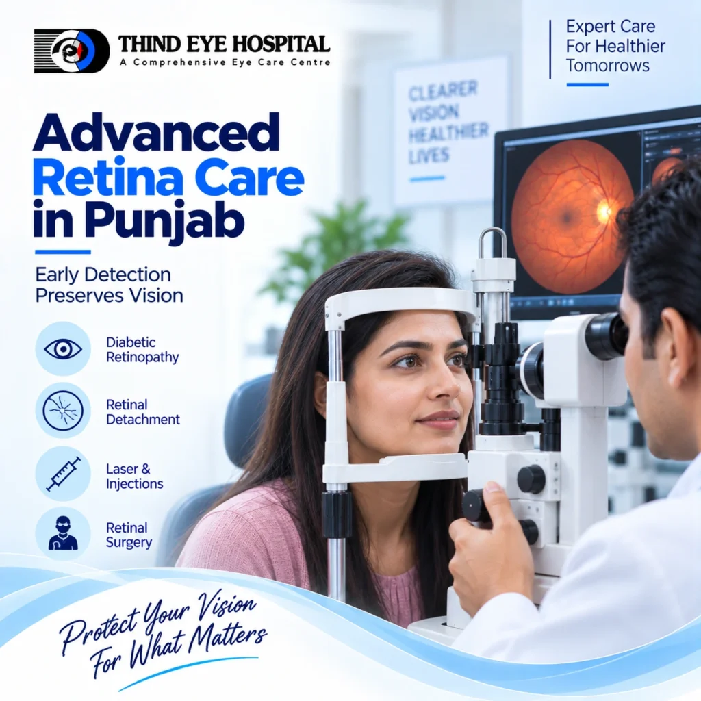 Retina Specialists in Punjab Conditions and Treatments