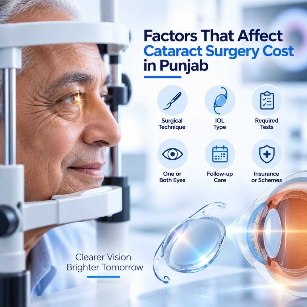 What Affects Cataract Surgery Cost in Punjab