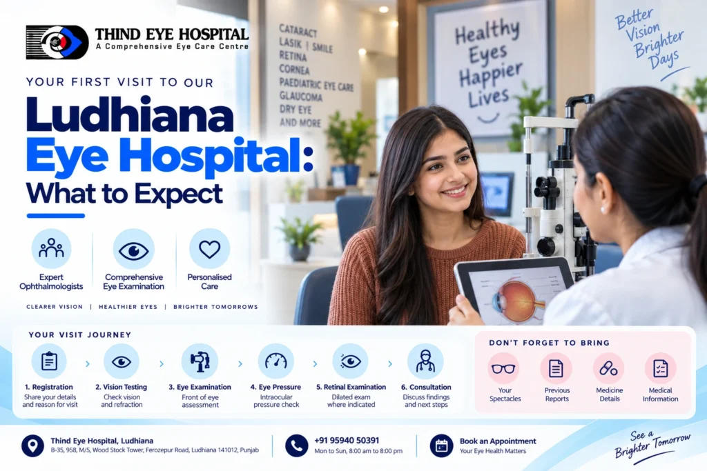 Your First Visit to Our Ludhiana Eye Hospital What to Expect