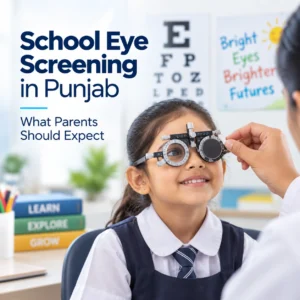 school eye checkup punjab